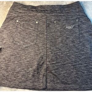 Kuhl Skort Women's Gray Heathered Activewear Athletic Outdoor Skort‎
